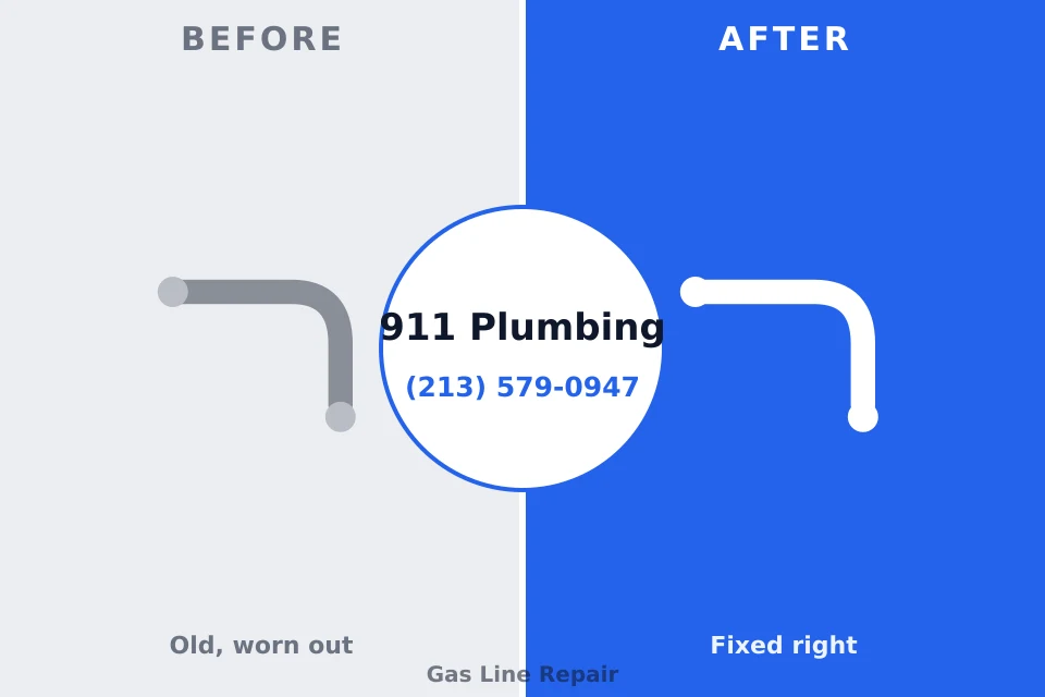 Before and after: plumbing repair Hinesville, GA